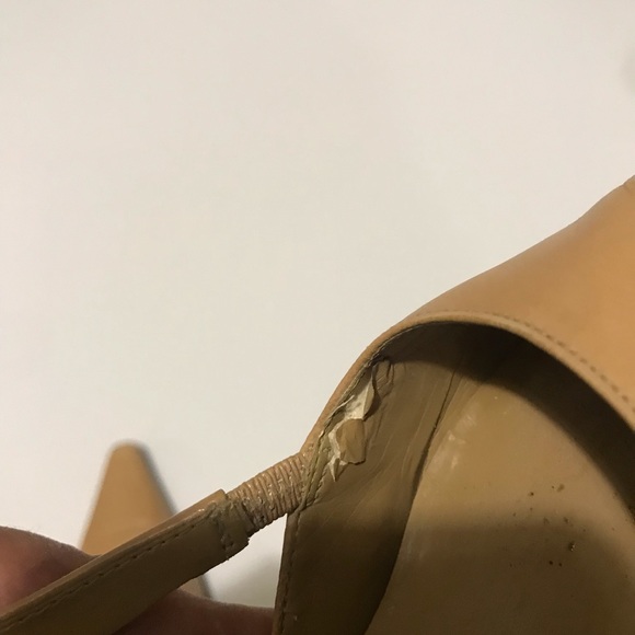 Enzo Angiolini Eaanara Canel Leather Slingbacks - Picture 7 of 7